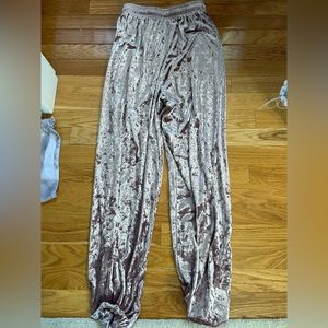 Velour Pants